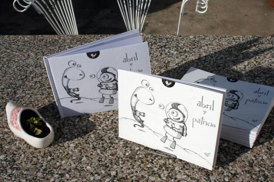 El libro cordobés "Abril y Patricio" llega a Italia