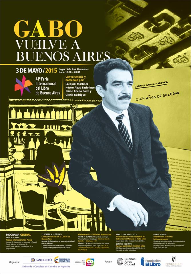 Homenaje a Gabriel García Márquez en la Feria del Libro