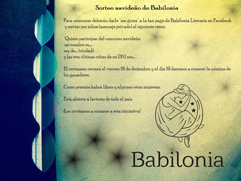 Concurso de fin de año de Babilonia Literaria