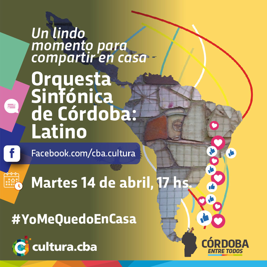 Agenda virtual: Concierto «Latino» de la Orquesta Sinfónica de Córdoba