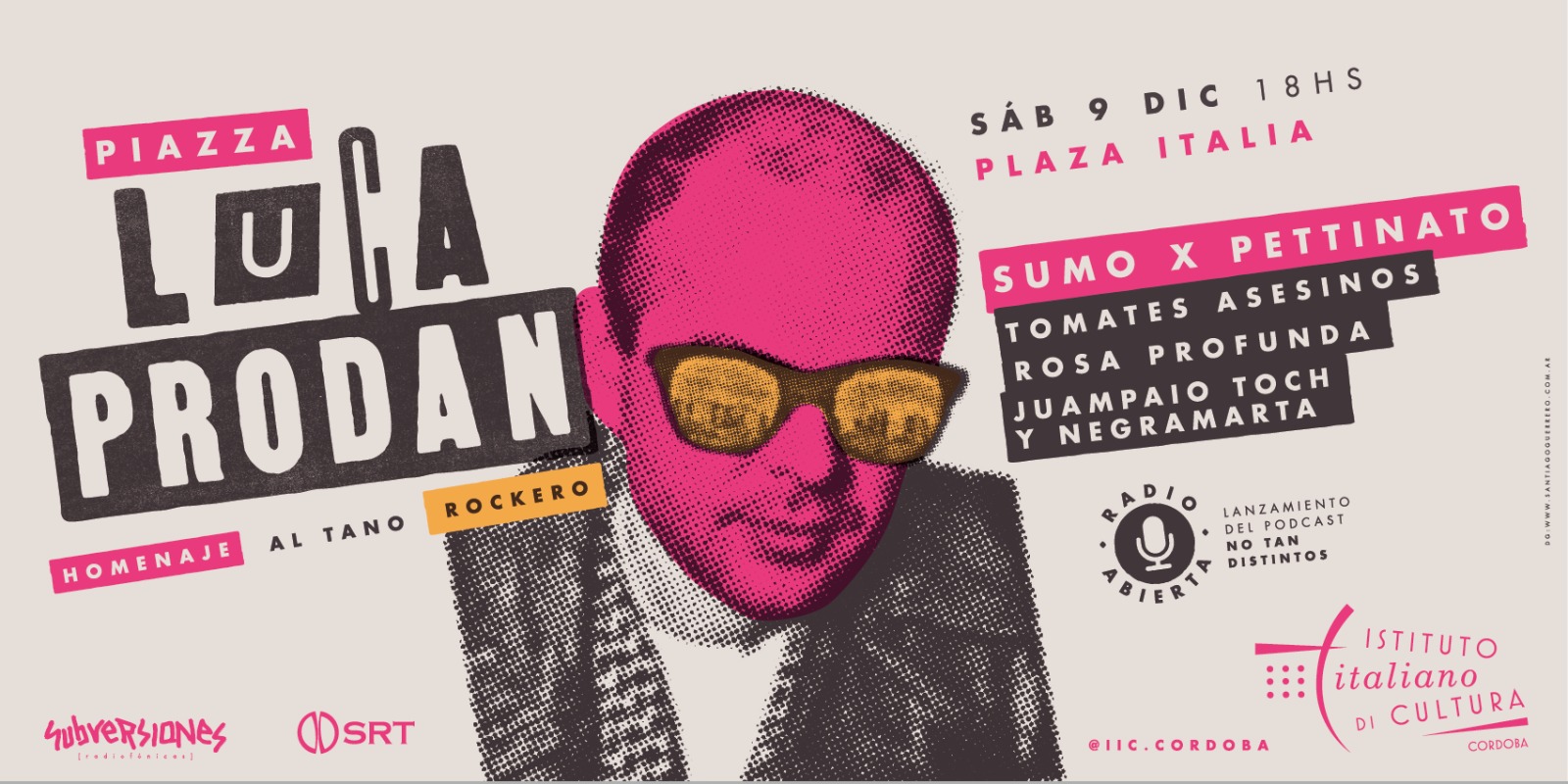 Homenaje a Luca Prodan, el tano rockero