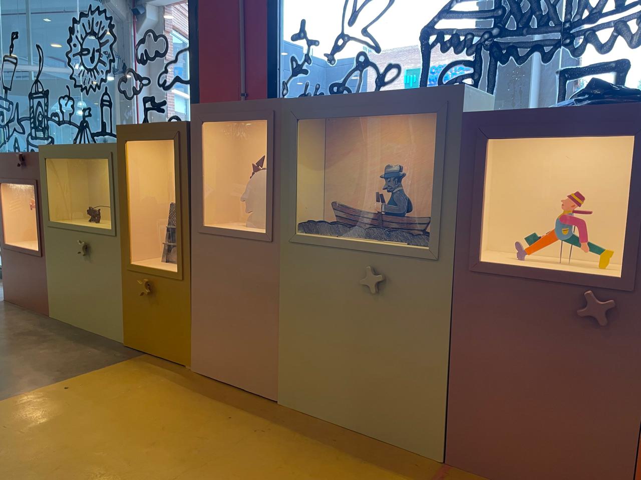 Muestra de Antonio Seguí en Barrilete