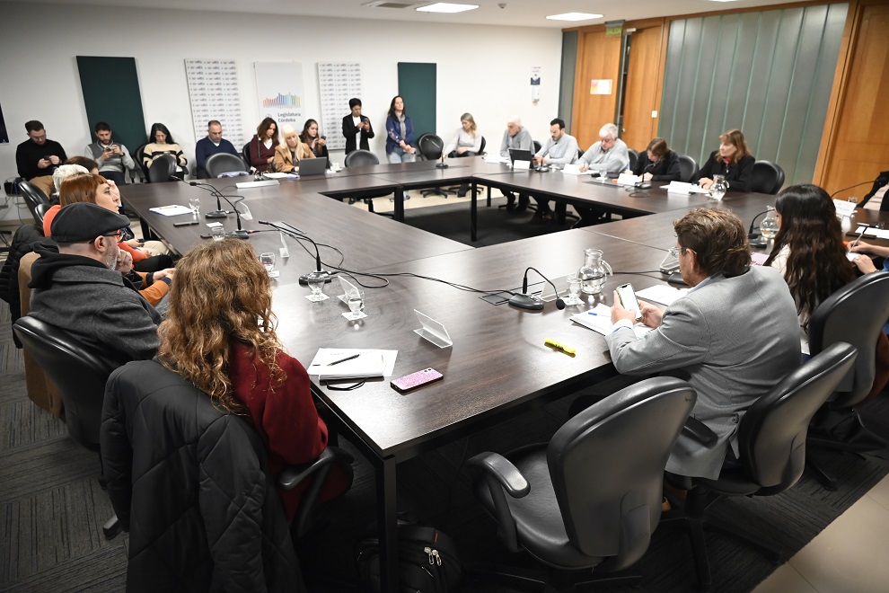 Legisladores avanzan en el análisis de proyectos de mecenazgo cultural para Córdoba